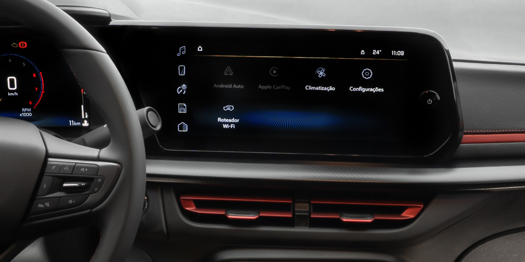 pantalla con conectividad OnStar y WiFi Chevrolet Sonic
