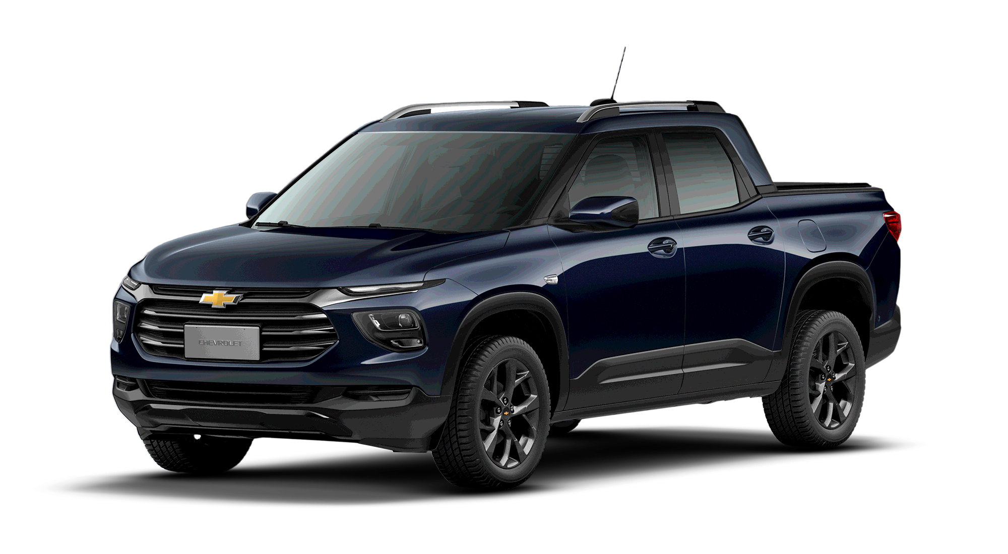 Chevrolet Montana azul oscuro
