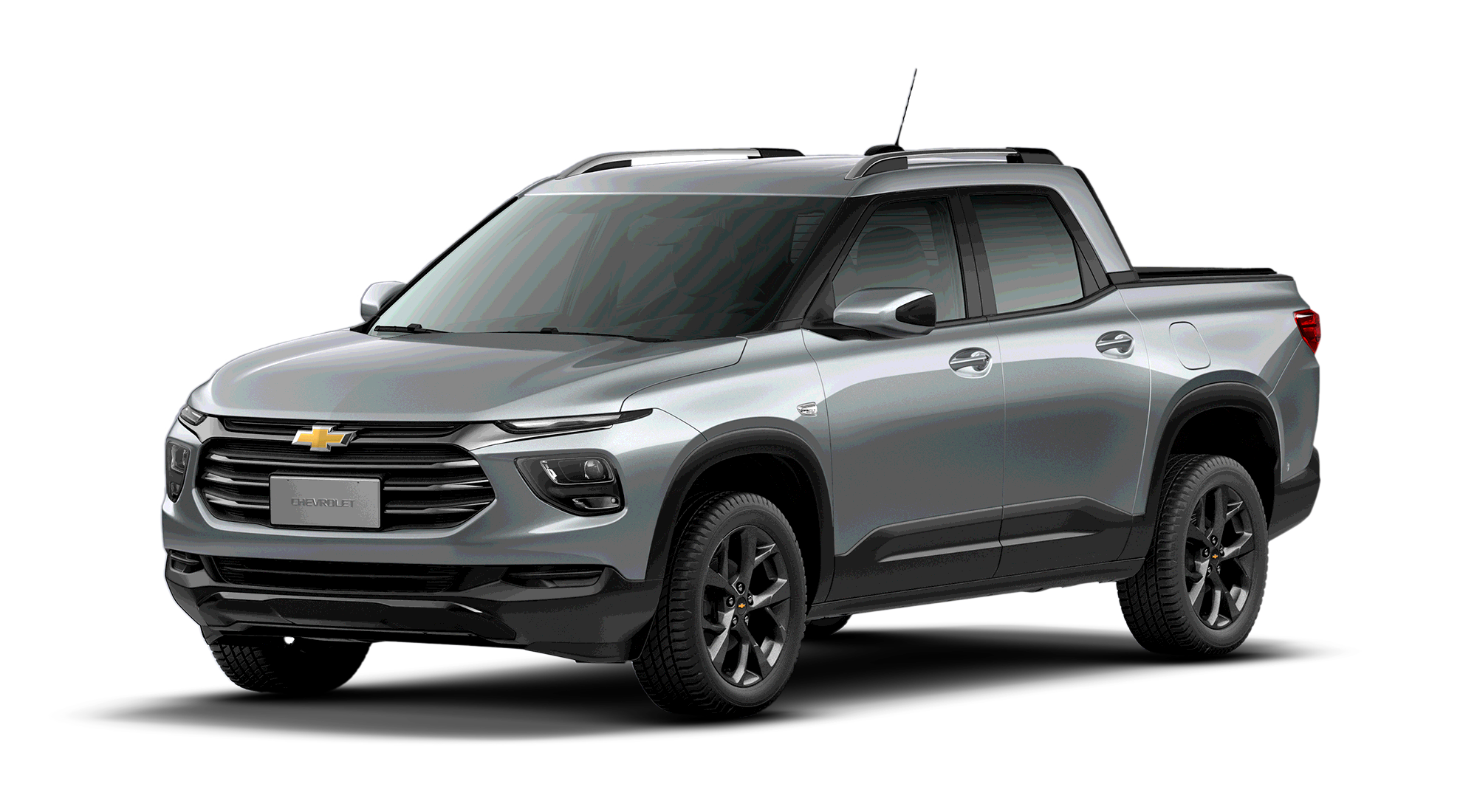 Chevrolet Montana gris plata
